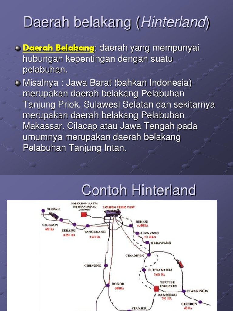 Konsep dan Jenis Daerah Hinterland | PDF | Bisnis