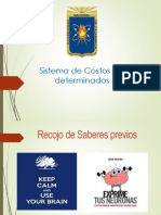 Costos Pre Determinados