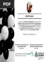 Certificado de participação