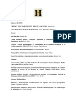 Crisis y descomposición del franquismo