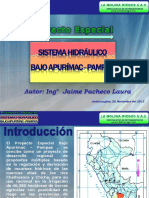 Sistema Hidráulico en Apurimac