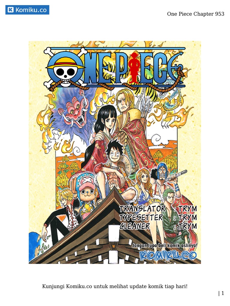 Komiku Co One Piece Chapter 953