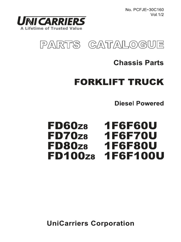 Manual De Partes Fd80z8 Vol 1
