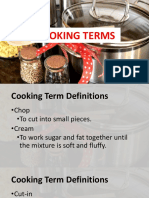 Cookingtermpresentation