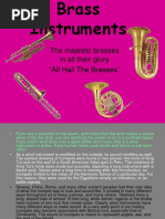 Brass Instruments