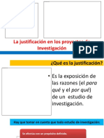 Justificación