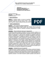 CORTE SUPERIOR DE JUSTICIA DE AREQUIPA CONFIRMA RECHAZO DE REPOSICIÓN PROVISIONAL