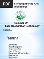 Seminar Face Recognition Technology