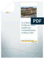 62.4 Report: Profile On Urban Health and Competitiveness in Akron, Ohio