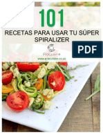 101 Recetas Para Usar Tu Super Spiralizer