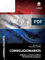 Correligionarios - Marcello Lachi - Raquel Rojas Scheffer - Ano 2018 - Portalguarani