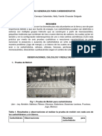 Pruebas Generales para Carbohidratos Bioquimica