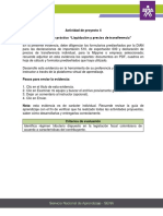 Evidencia 5 Ejercicio Practico Liquidacion y Precios de Transferencia