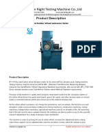 RT-119 ASTM G65 Dry Sand Rubber Wheel Aabrasion Tester