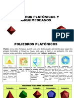 Poliedros platónicos y arquimedianos: formas geométricas de la naturaleza