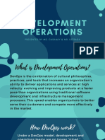 Development Operations: Presented by Ms. Caranay & Mr. Estrada