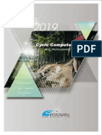 Echowell Electronic Co., Ltd. (2018 - 2019 Cycle Computers and Accessori PDF