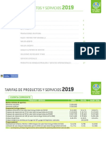 Tarifario Bac 2019