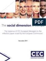 The Social Dimension of Europe