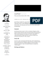 Jose Rizal Biography
