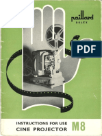 Bolex m8 Projector Manual