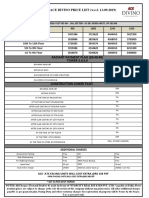 ACE DIVINO PRICE LIST (W.e.f-11-09-2019) : Ace - Ats Facing Units Will Cost Extra @rs 100 PSF