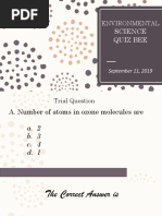 Environmental Science Quiz Bee Edited