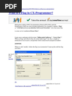 Flag-In PLC