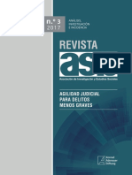 Agilidad Judicial para Delitos Menos Graves