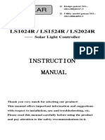 LS1024R / LS1524R / LS2024R Solar Light Controller Manual
