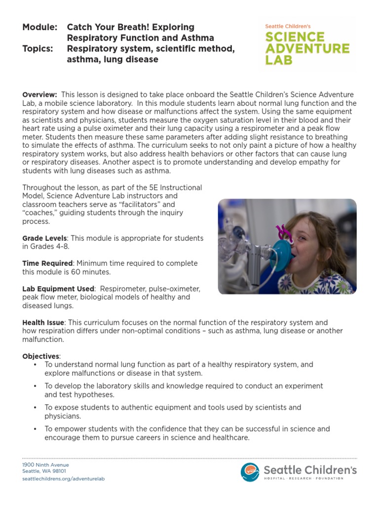 Spirometry v4 PDF PDF Scientific Method Experiment