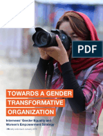 Towards A Gender Transformative Organization