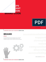 WorkSteps Work Assist Foundation Brand Guidelines