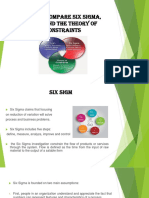 How To Compare Six Sigma, Lean and The Theory of Constraints