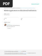 6023a789 Mobile App in Edu Inst ABES IEEE Feb 2015