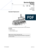 Volvo D13B Camshaft Replacement Guide