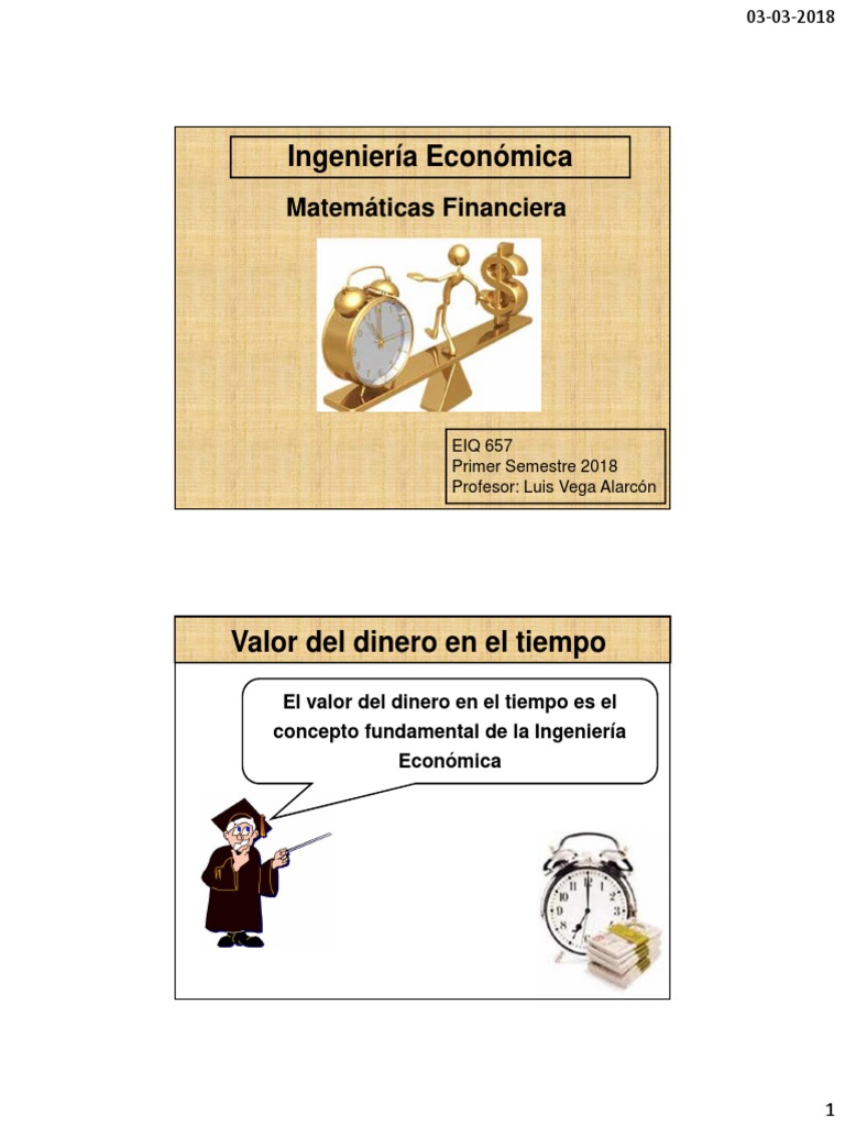 Conceptos Clave de Matemáticas Financieras | PDF | Interés | Tasas de ...