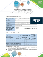 Guía de Actividades y Rúbrica de Evaluación - Fase 2 - Analizar El Contexto Ético-político Global