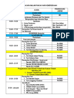 Rundown Acara Malam Puncak Hari Kemerdekaan