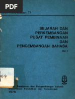 Sejarah Dan Perkembangan Pusat Pembinaan Dan Pengembangan Bahasa Jilid 2 PDF