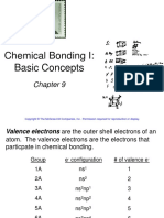 C9 Chemical Bonding I