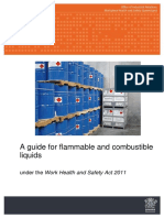 A Guide For Flammable and Combustible Liquids: Under The Work Health and Safety Act 2011