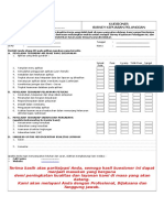 Form Survey Kepuasan Pelanggan