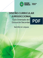 Diseño Curricular. Ciclo Orientado PDF