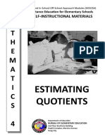 Estimating Quotients