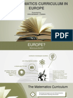 The Curriculum in Europe