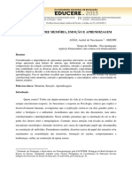 A LIGAÇÃO ENTRE MEMÓRIA, EMOÇÃO E APRENDIZAGEM.pdf