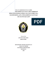 Analisis Pengaruh Tata Guna Lahan Terhadap Beban Pencemaran Nitrat (No) Dan Nitrit (No) Das Dengkeng, Jawa Tengah Dengan Software