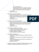 Mecanismos de acción y dosificación de antibióticos