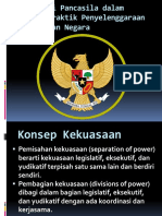 Nilai-Nilai Pancasila Dalam Kerangka Praktik Penyelenggaraan Pemerintahan Negara